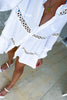 Hollow Flares Sleeve Shirt