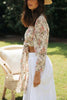 Floral Print Knot Long Sleeve Top