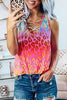 Gradient Leopard Sleeveless T Shirt