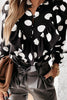 Ruffles Button Long Sleeve T Shirt