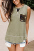 Camouflage Pockets Tank