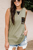 Camouflage Pockets Tank