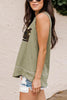 Camouflage Pockets Tank