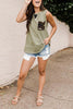 Camouflage Pockets Tank