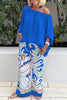 Dew Shoulder Bat T Shirt Pants Set