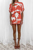 Tie Dye Drawstring Short Set