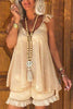 Ruffles Sleeveless Blouse Shorts Set