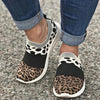 Lydiashoes Leopard Flat Heel Sneakers