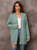 Loose Solid Color Irregular Knitted Sweater Coat