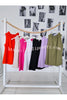 Whitney Cotton Blend Halter Tie Neck Tank Top