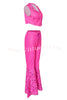 Embroidery Vest & Splattered Stars Flares Set