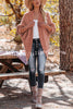 Holiday Spirit Cable Dolman Cardigan
