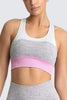Seamless Color Block Bra Leggings Set