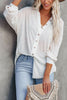 Button Down Ribbed Knit Top