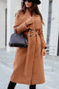 Lilipretty Always A Classic Lapel Belted Midi Coat