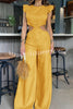 Hidden Zipper Loose High Rise Wide Leg Jumpsuit