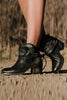 Lace Up Chunky Heels Ankle Boots