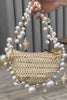 Versatile Pearl Conch Handbag