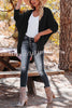 Holiday Spirit Cable Dolman Cardigan
