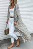 Floral Print Loose Summer Kimono