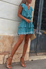 New To Love Ruffle Smocked Waist Tiered Mini Dress