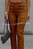 Believe In Me Lace Up High Rise Slim Fit Pants