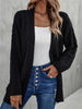 Loose Solid Color Irregular Knitted Sweater Coat