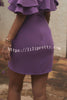 Romantic Playlist Layered Ruffles Off Shoulder Ruched Mini Dress