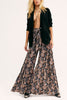 Print Belted Palazzo Pant