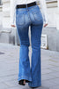 Pocket Trumpet Flare Jeans