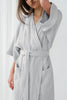 Roomy linen Kimono With Belt