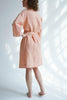 Roomy linen Kimono With Belt