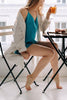 Roomy linen Kimono With Belt