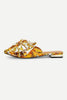 Wild Bow Pointed Flat Slippers