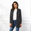 Black sequin chic suit jacket