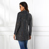 Black sequin chic suit jacket