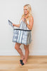 Leopard Striped Neoprene Tote