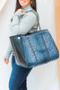 Leopard Striped Neoprene Tote