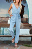 Think It Through Chambray Jumpsuit