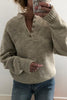 Button Neck Sweater