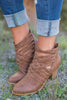 Roman Cross Style Strap Boots