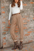 High Waisted Baggy Corduroy Pant