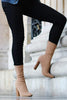 Pointed Toe High Heel Sock Boots