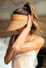 Straw Elastic Visor