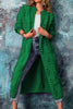 Pompon Crochet Duster Cardigan