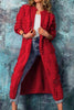 Pompon Crochet Duster Cardigan